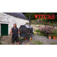 Vitcas nella costruzione di un gassificatore a legna per energia off-grid su YouTube