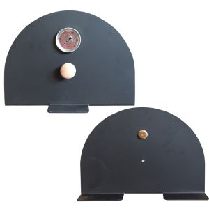 Forno da esterno - Porta metallica autoportante