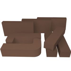 Mattoni refrattari VITCAS-Marrone