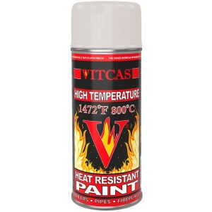 Vernice spray resistente al calore - Crema Beige 800°C