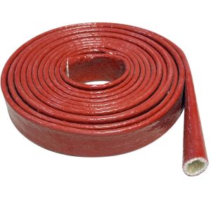 Guaina rivestita in gomma siliconica