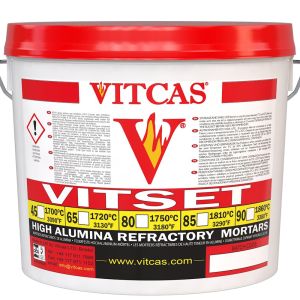 Vitset 85-Malta refrattaria premiscelata pronta all uso