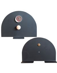 Sportello metallico autoportante per forno da esterno