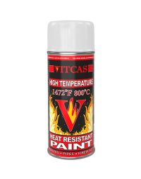 Vernice spray resistente al calore - bianca 800 °C